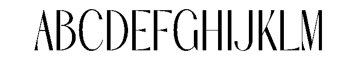 Audrey & Caroline Regular Font UPPERCASE