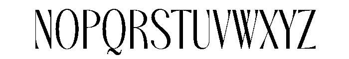 Audrey & Caroline Regular Font UPPERCASE