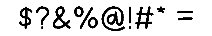 Auggie Font OTHER CHARS