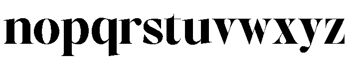 Augler Black Font LOWERCASE