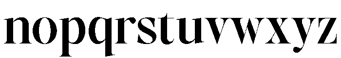 Augler Bold Font LOWERCASE
