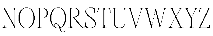Augler Extra Light Font UPPERCASE