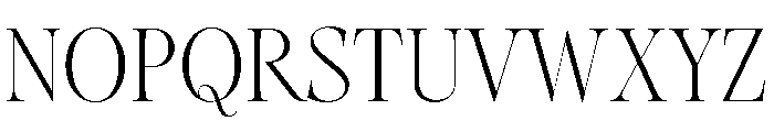 Augler Light Font UPPERCASE