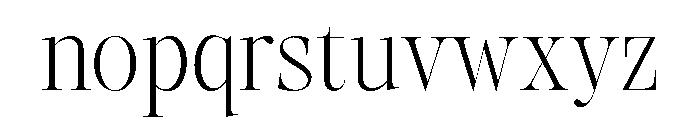 Augler Light Font LOWERCASE