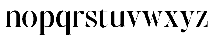 Augler Semi Bold Font LOWERCASE