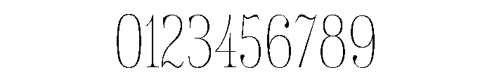 Augler Thin Font OTHER CHARS