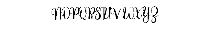 Augusty Font UPPERCASE