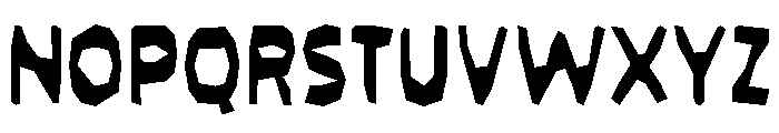 Auhsome Regular Font UPPERCASE