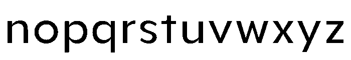 Aukim II Regular Font LOWERCASE