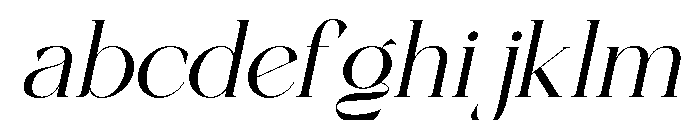Aulisse Italic FONT