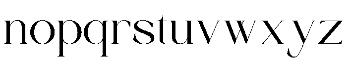 Aulisse Regular Font LOWERCASE