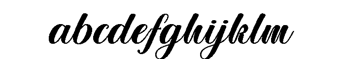 Aulora Script Semi Expanded FONT