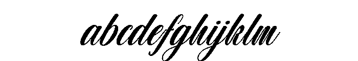 Aulora Script SemiCond Slant FONT