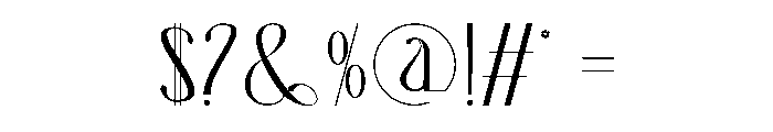 Aulora Font OTHER CHARS