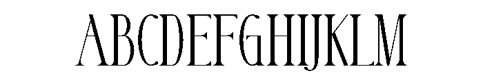 Aulora Font UPPERCASE