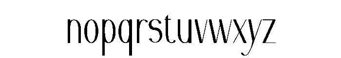 Aulora Font LOWERCASE