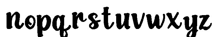 Aumoney Font LOWERCASE