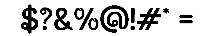 Aunthara Regular Font OTHER CHARS