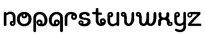 Aunthara Regular Font LOWERCASE