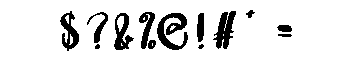 Auntie Beauty Font OTHER CHARS