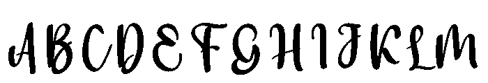 Auntie Beauty Font UPPERCASE