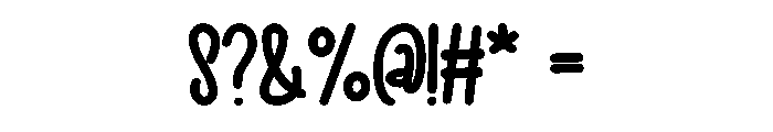 Aura Rose Regular Font OTHER CHARS