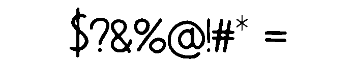 Aura_Rose Font OTHER CHARS