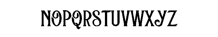 Aura Winter Font LOWERCASE
