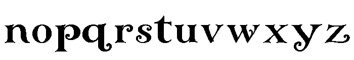Aura of Noel Fresh Regular Font LOWERCASE