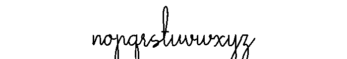 Auralis Signature Font LOWERCASE
