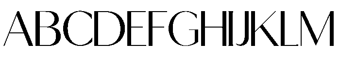 Auraluxe SansSerif Font UPPERCASE