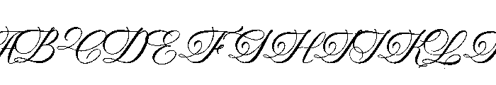 Aurelaydi Font UPPERCASE