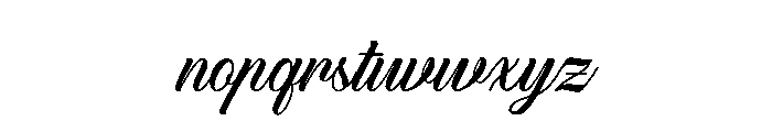 Aurelaydi Font LOWERCASE