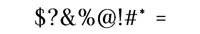 Aureline Font OTHER CHARS