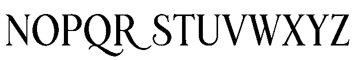 Aureline Font UPPERCASE