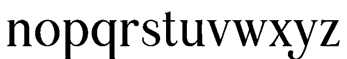 Aureline Font LOWERCASE