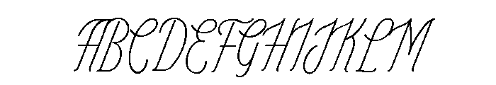 Aurelisse Pen Regular Font UPPERCASE