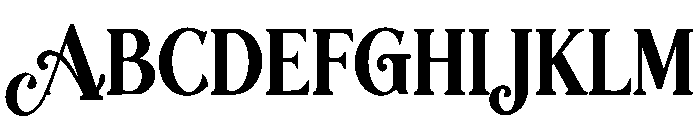 Aurelisse Font UPPERCASE