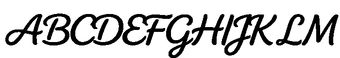 Aurella Rose Regular Font UPPERCASE