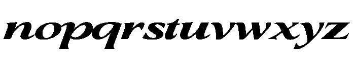 Aurellion Italic Font LOWERCASE