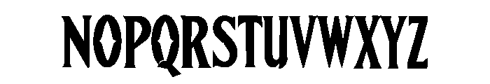 Aurelvique Font UPPERCASE