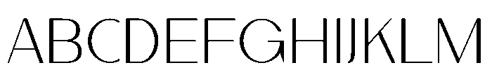 Aureva Font UPPERCASE