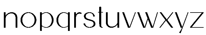 Aureva Font LOWERCASE