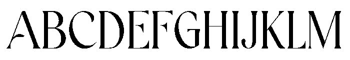 Aurevane Font UPPERCASE