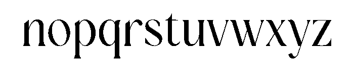Aurevane Font LOWERCASE