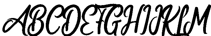 Aurevella Font UPPERCASE