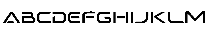 Aurevique Font UPPERCASE