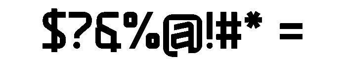 Aurex Font OTHER CHARS