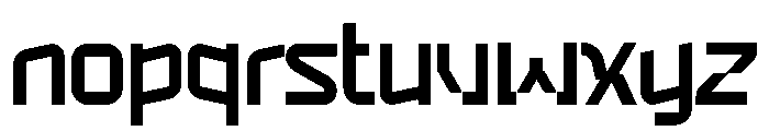Aurex Font LOWERCASE