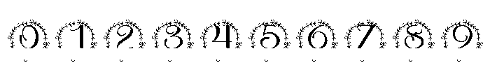 Aurielle Split Monogram Font OTHER CHARS